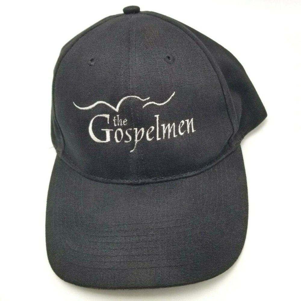The Gospelmen Southern Gospel Band Music Quartet Hat Cap Strapback Black